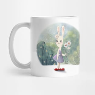 Bunny in the forest Mug